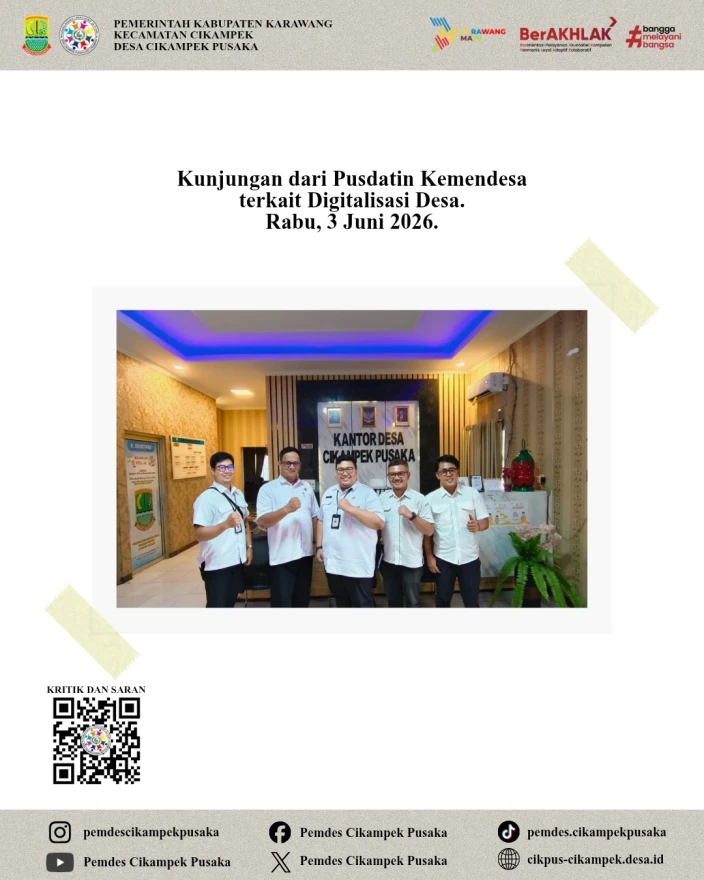 KUJUNGAN KEMENDES 